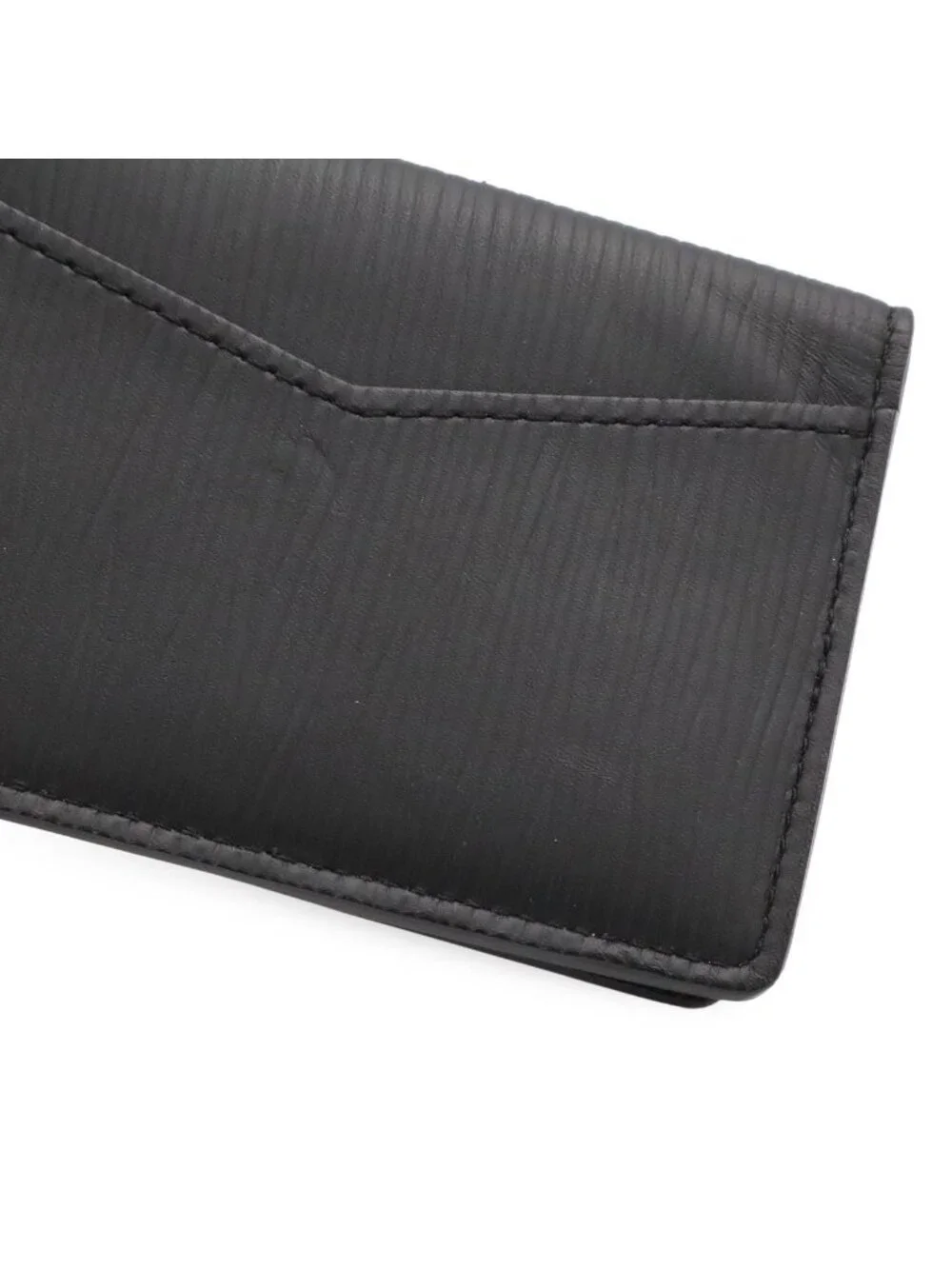 Louis Vuitton Epi Pocket Organizer Card Case Business Noir Black